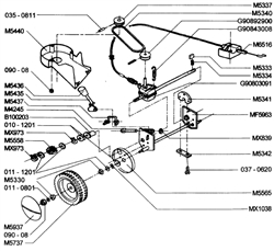 mercury-jupiter mountfield-petrol-rotary-mowers part diagram
