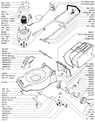 mercury-jupiter mountfield-petrol-rotary-mowers part diagram