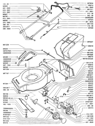 mercury-jupiter mountfield-petrol-rotary-mowers part diagram