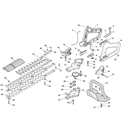 mh2522 petrol-hedgetrimmers part diagram