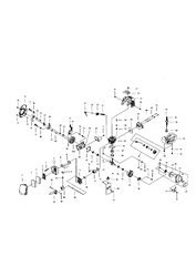 minitiller cultivators-1 part diagram