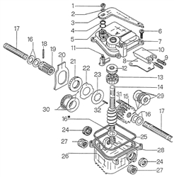 mirage mountfield-petrol-rotary-mowers part diagram
