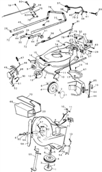 mirage mountfield-petrol-rotary-mowers part diagram