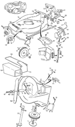 mirage mountfield-petrol-rotary-mowers part diagram