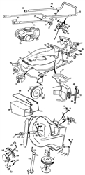 mirage mountfield-petrol-rotary-mowers part diagram