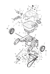 mn421 snow-throwers part diagram