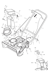 mn421 snow-throwers part diagram