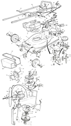 monarch mountfield-petrol-rotary-mowers part diagram