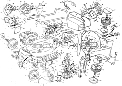 monarch mountfield-petrol-rotary-mowers part diagram