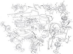 monarch mountfield-petrol-rotary-mowers part diagram