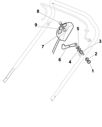 mounfield-460rhp-petrol-lawnmower mountfield-petrol-rotary-roller part diagram
