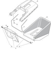 mounfield-460rhp-petrol-lawnmower mountfield-petrol-rotary-roller part diagram