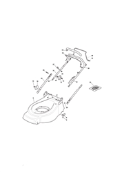 mountfield-460rpd-petrol-lawnmower mountfield-petrol-rotary-roller part diagram