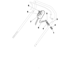 mountfield-460rpd-petrol-lawnmower mountfield-petrol-rotary-roller part diagram