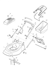 mountfield-46rhp-petrol-lawnmower mountfield-petrol-rotary-roller part diagram