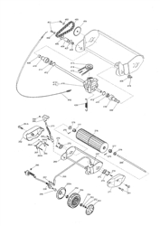 mountfield-46rpd-petrol-lawnmower mountfield-petrol-rotary-roller part diagram