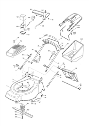 mountfield-46rpd-petrol-lawnmower mountfield-petrol-rotary-roller part diagram
