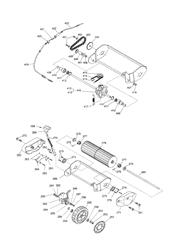 mountfield-46rpd-petrol-lawnmower mountfield-petrol-rotary-roller part diagram