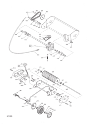 mountfield-46rpd-petrol-lawnmower mountfield-petrol-rotary-roller part diagram