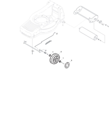 mountfield-480r-petrol-lawnmower mountfield-petrol-rotary-roller part diagram