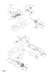 mountfield-480r-petrol-lawnmower mountfield-petrol-rotary-roller part diagram