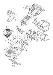 mountfield-480r-petrol-lawnmower mountfield-petrol-rotary-roller part diagram