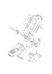 mountfield-480r-petrol-lawnmower mountfield-petrol-rotary-roller part diagram