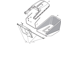 mountfield-480r-petrol-lawnmower mountfield-petrol-rotary-roller part diagram