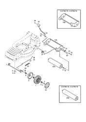 mountfield-480r-petrol-lawnmower mountfield-petrol-rotary-roller part diagram