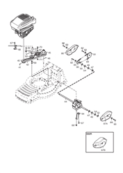 mountfield-480res-petrol-lawnmower mountfield-petrol-rotary-roller part diagram