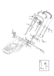 mountfield-480res-petrol-lawnmower mountfield-petrol-rotary-roller part diagram
