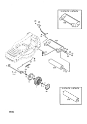 mountfield-480res-petrol-lawnmower mountfield-petrol-rotary-roller part diagram