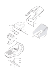 mountfield-480res-petrol-lawnmower mountfield-petrol-rotary-roller part diagram