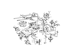 mp84001 mountfield-petrol-rotary-mowers part diagram