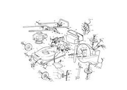 mp84003 mountfield-petrol-rotary-mowers part diagram