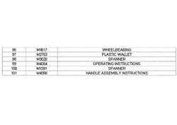 mp841 mountfield-uncategorised part diagram
