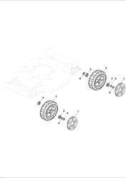 multiclip500pd mountfield-petrol-rotary-mowers part diagram