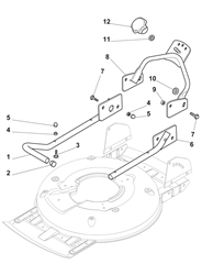 multiclip500pd mountfield-petrol-rotary-mowers part diagram