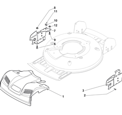 multiclip500pd mountfield-petrol-rotary-mowers part diagram