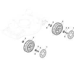 multiclip500pd mountfield-petrol-rotary-mowers part diagram
