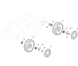 multiclip501-hp mountfield-petrol-rotary-mowers part diagram