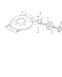 multiclip501-hp mountfield-petrol-rotary-mowers part diagram
