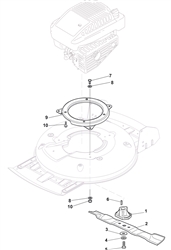 multiclip501-hp mountfield-petrol-rotary-mowers part diagram