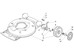 multiclip501-hp mountfield-petrol-rotary-mowers part diagram