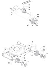 multiclip501-pd mountfield-petrol-rotary-mowers part diagram