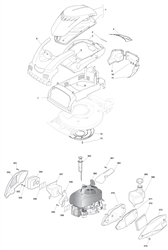 multiclip504-pdq-4s mountfield-petrol-rotary-mowers part diagram
