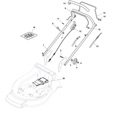 np534trh-bbc mountfield-petrol-rotary-mowers part diagram