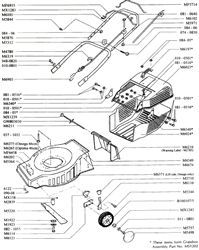 optima-omega mountfield-petrol-rotary-mowers part diagram