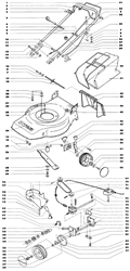 optima-omega mountfield-petrol-rotary-mowers part diagram