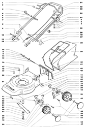 optima-omega mountfield-petrol-rotary-mowers part diagram